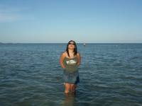 Eileen in Florida Keys water
